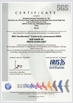 ISO/TS 22163:2017 證書